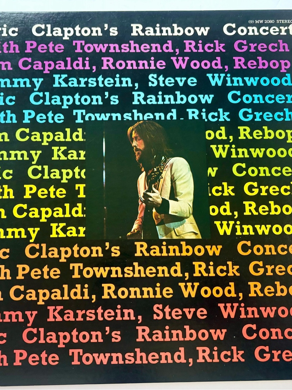 Eric Clapton’s Rainbow Concert 1973 RSO Records MW 2080 LP EX EX